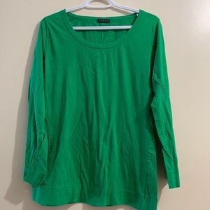 Green Long Sleeve Top